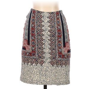 EUC Lucky Brand Multicolored Pencil Skirt XS